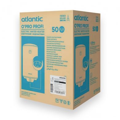 Водонагреватель электрический Atlantic OPro Horizontal HM 050 D400S (1500W) 6