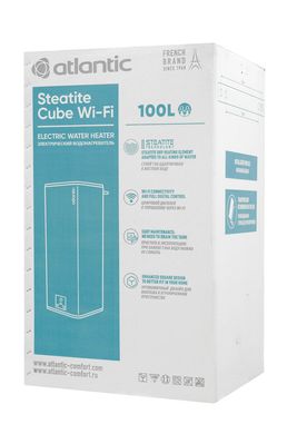 Бойлер Atlantic Steatite Cube Wi-Fi VM 150 S4CS silver 13
