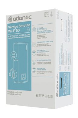 Бойлер Atlantic Vertigo Steatite Wi-Fi 100 MP 080 F220-2-CE-CC-W (2250W) white 10